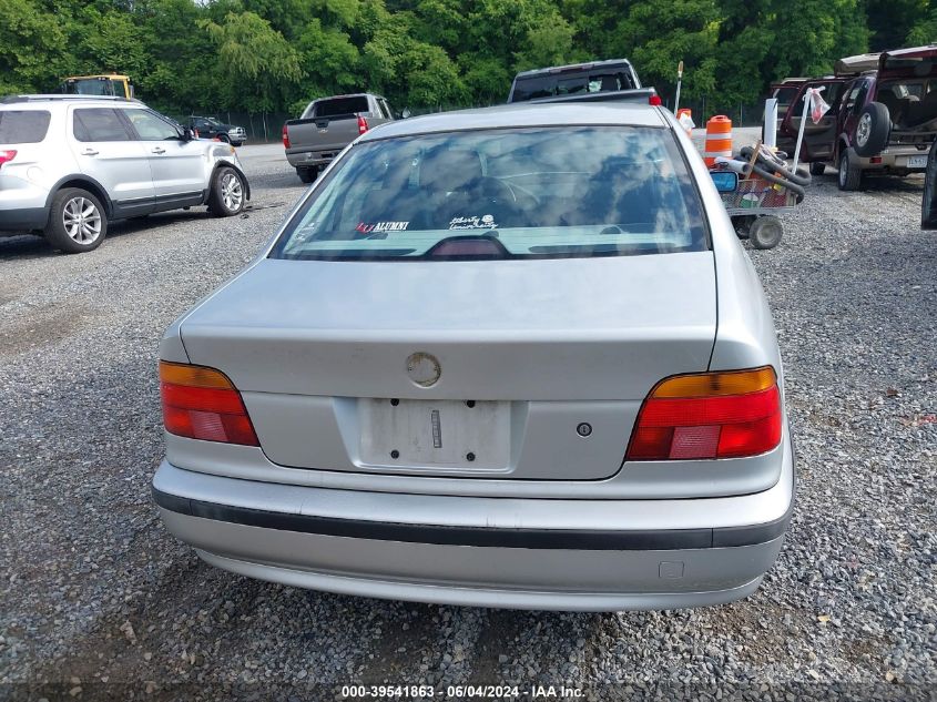 2000 BMW 528Ia VIN: WBADM6341YGU11706 Lot: 39541863