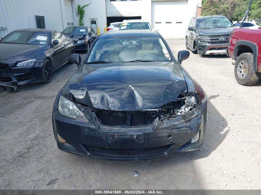 2006 Lexus Is 250 VIN: JTHCK262565006513 Lot: 39541869