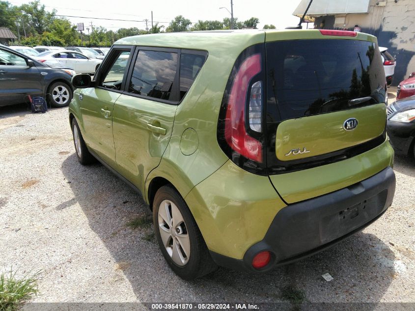 2016 Kia Soul VIN: KNDJN2A25G7853240 Lot: 39541870