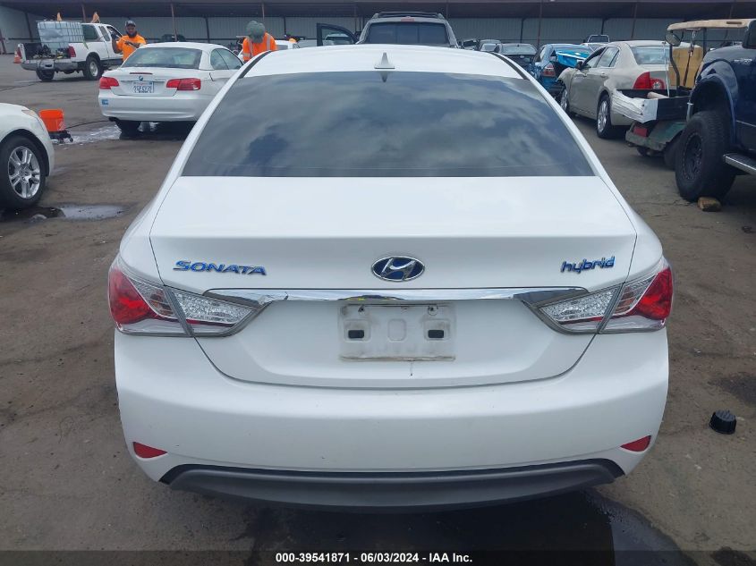 2012 Hyundai Sonata Hybrid VIN: KMHEC4A48CA031061 Lot: 39541871