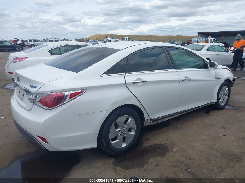 2012 Hyundai Sonata Hybrid VIN: KMHEC4A48CA031061 Lot: 39541871