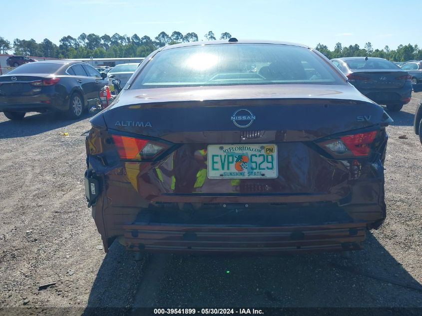 2024 Nissan Altima Sv Fwd VIN: 1N4BL4DV8RN318306 Lot: 39541899