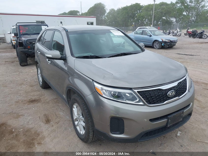2014 Kia Sorento Lx VIN: 5XYKTCA62EG487157 Lot: 39541924