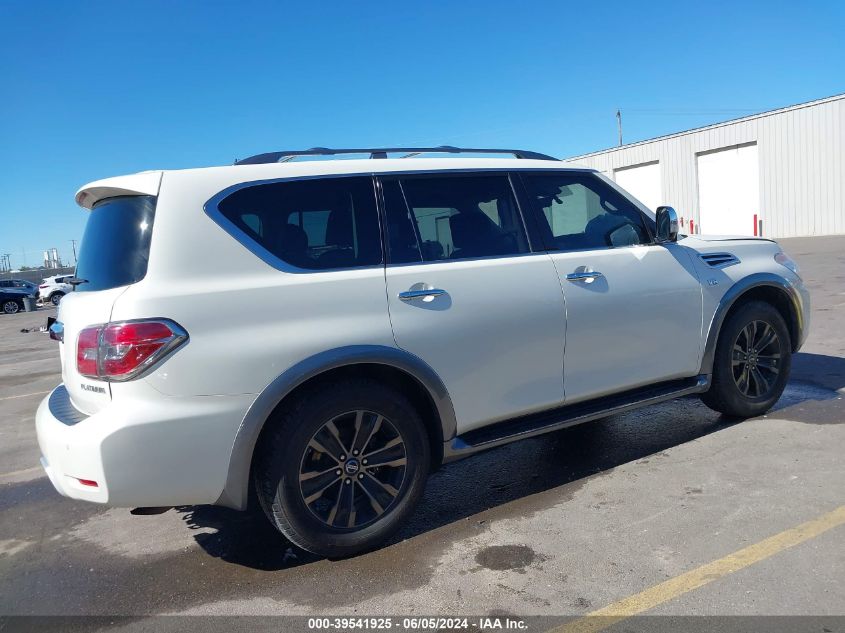 2018 Nissan Armada Platinum VIN: JN8AY2NE7J9730759 Lot: 39541925