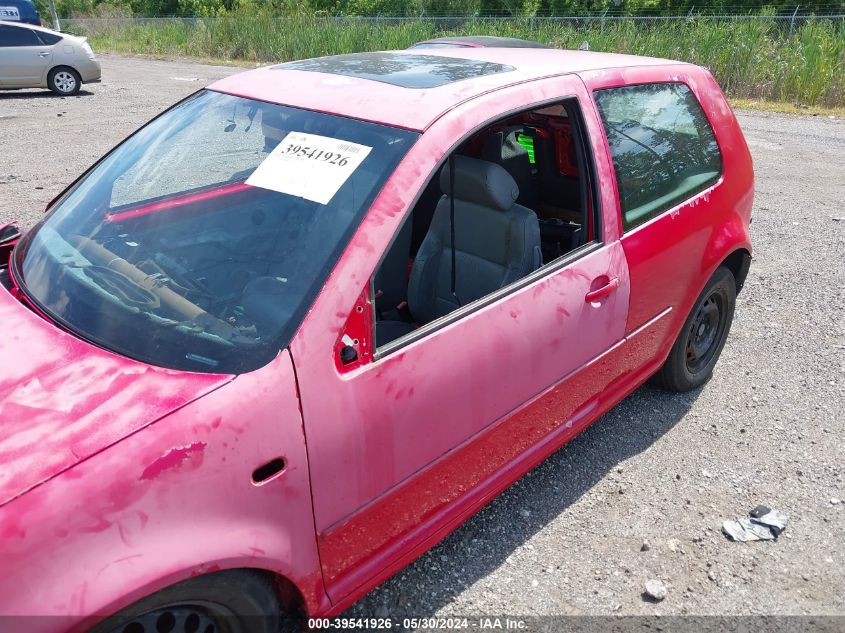 2003 Volkswagen Gti 1.8T VIN: 9BWDE61J834026197 Lot: 39541926