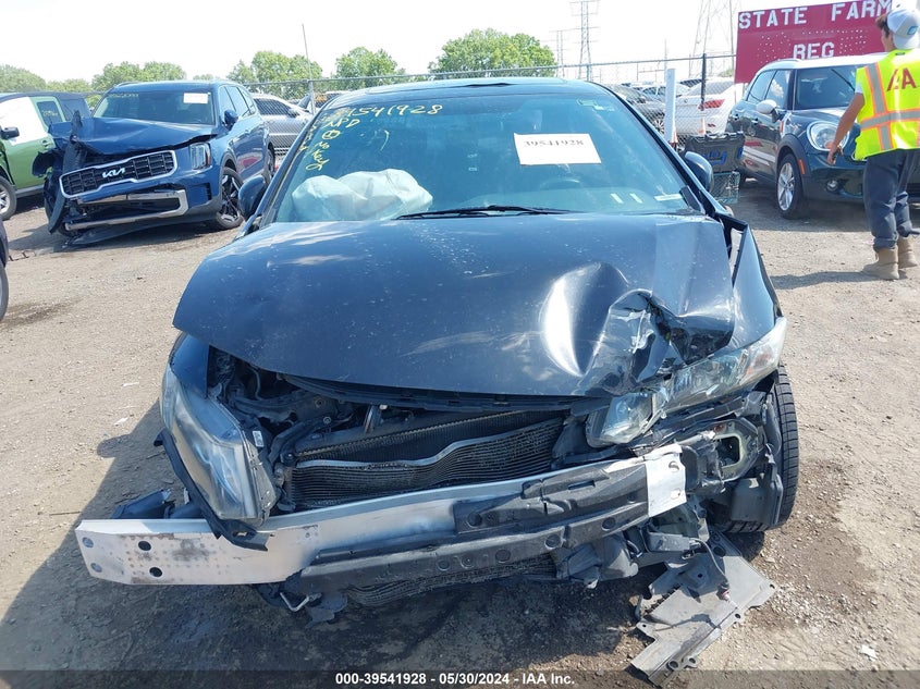 2013 Honda Civic Si VIN: 2HGFB6E59DH710125 Lot: 39541928