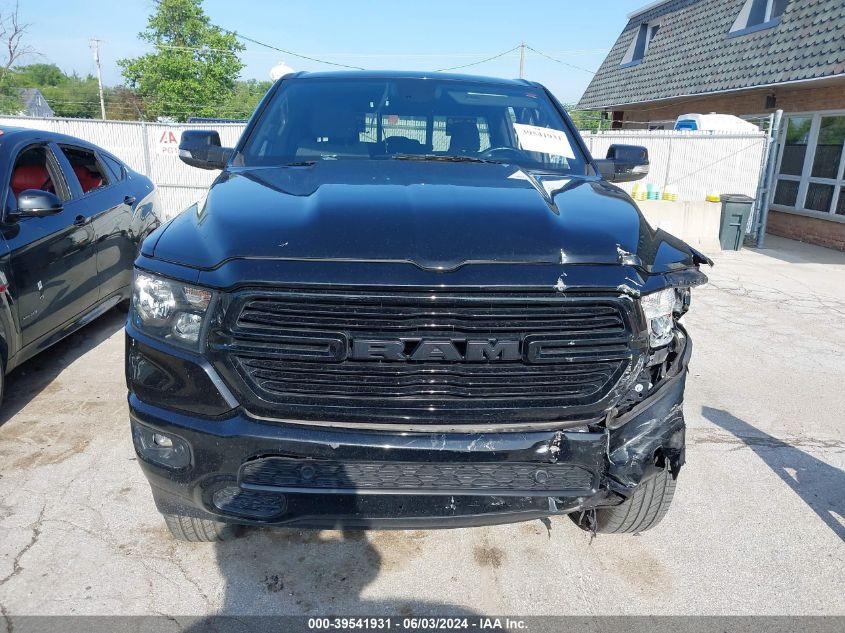 2019 Ram 1500 Big Horn/Lone Star 4X4 5'7 Box VIN: 1C6RRFFG1KN886749 Lot: 39541931