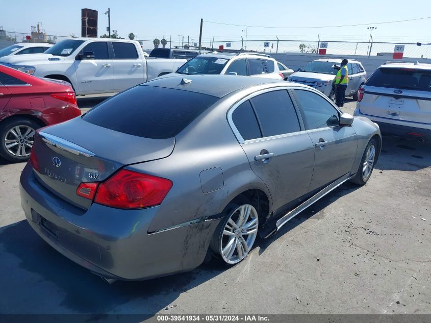 2013 Infiniti G37 Journey VIN: JN1CV6AP7DM304375 Lot: 39541934