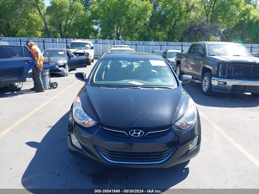 2012 Hyundai Elantra Gls (Ulsan Plant) VIN: KMHDH4AE1CU370376 Lot: 39541948