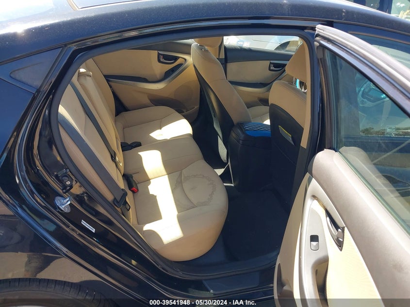 2012 Hyundai Elantra Gls (Ulsan Plant) VIN: KMHDH4AE1CU370376 Lot: 39541948