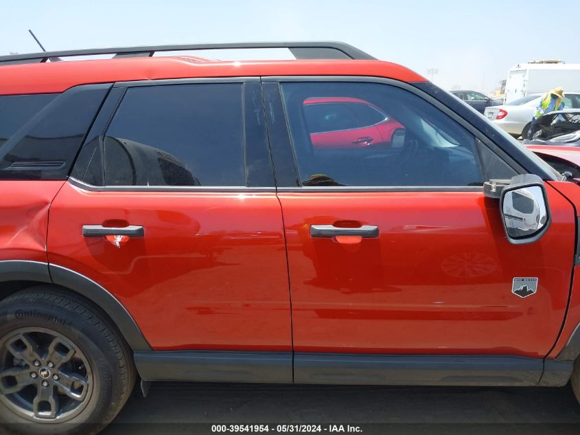 2022 Ford Bronco Sport Big Bend VIN: 3FMCR9B62NRE32102 Lot: 39541954