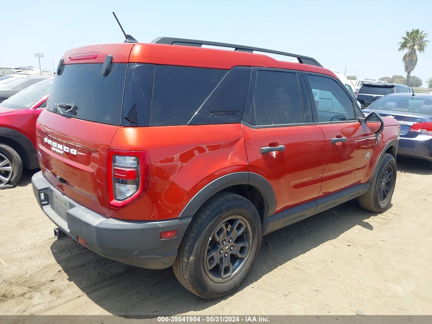 2022 Ford Bronco Sport Big Bend VIN: 3FMCR9B62NRE32102 Lot: 39541954