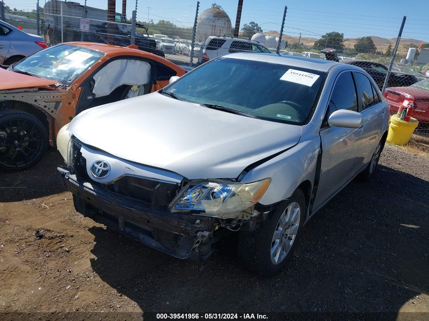 2008 Toyota Camry Hybrid VIN: JTNBB46K783048166 Lot: 39541956