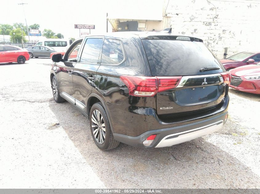 2019 Mitsubishi Outlander Le/Se/Sel VIN: JA4AD3A38KZ042878 Lot: 39541962