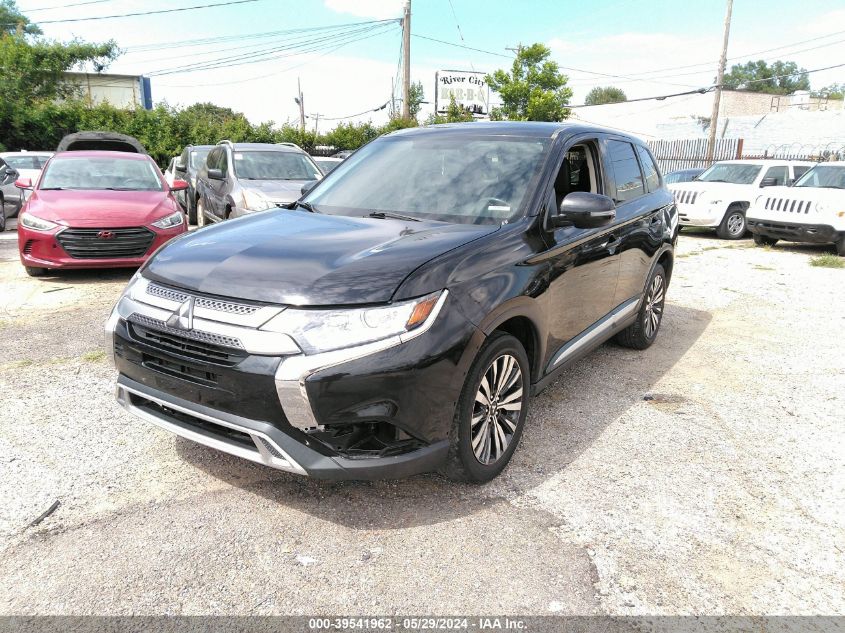 2019 Mitsubishi Outlander Le/Se/Sel VIN: JA4AD3A38KZ042878 Lot: 39541962