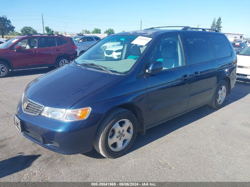 2000 Honda Odyssey Ex VIN: 2HKRL1862YH539280 Lot: 39541969