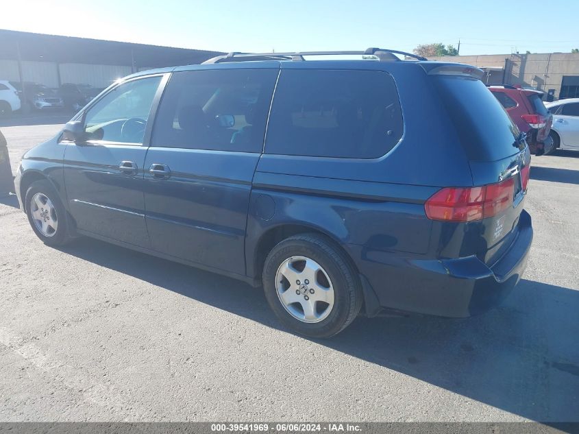 2000 Honda Odyssey Ex VIN: 2HKRL1862YH539280 Lot: 39541969