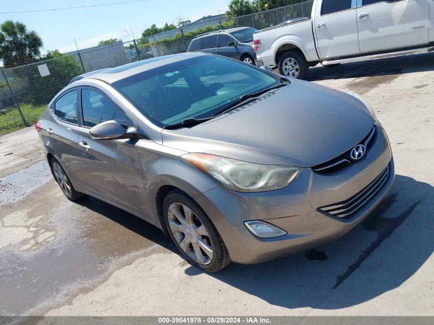 2012 Hyundai Elantra Limited VIN: 5NPDH4AE9CH120964 Lot: 39541976