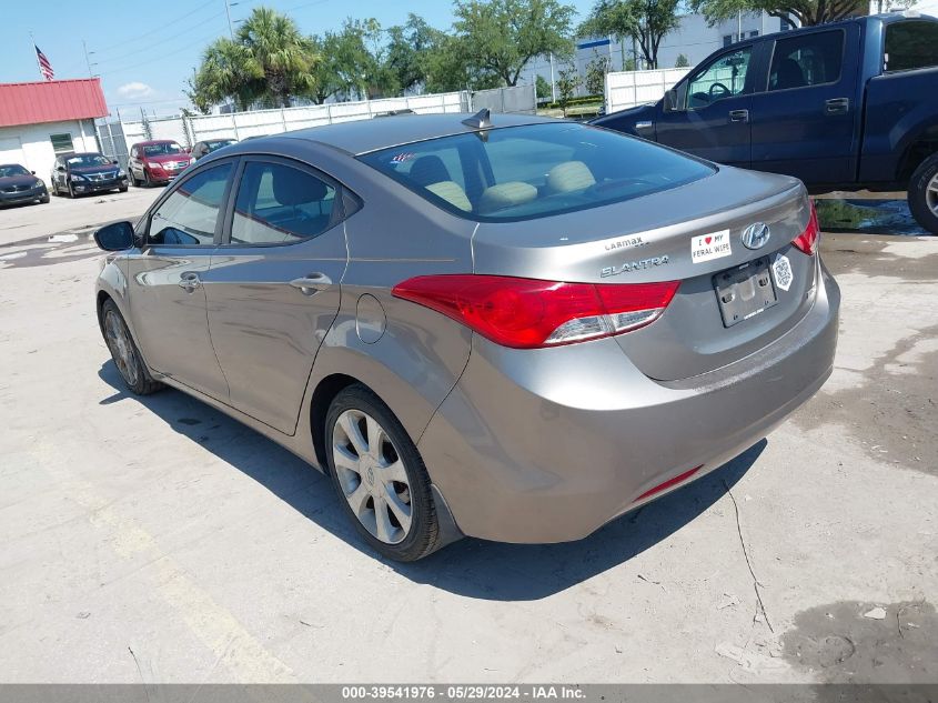 2012 Hyundai Elantra Limited VIN: 5NPDH4AE9CH120964 Lot: 39541976