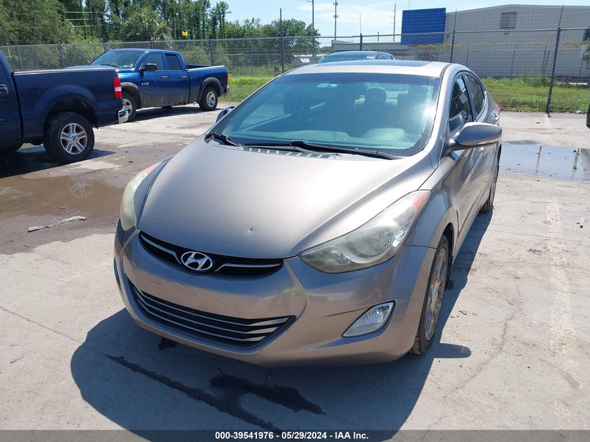 2012 Hyundai Elantra Limited VIN: 5NPDH4AE9CH120964 Lot: 39541976