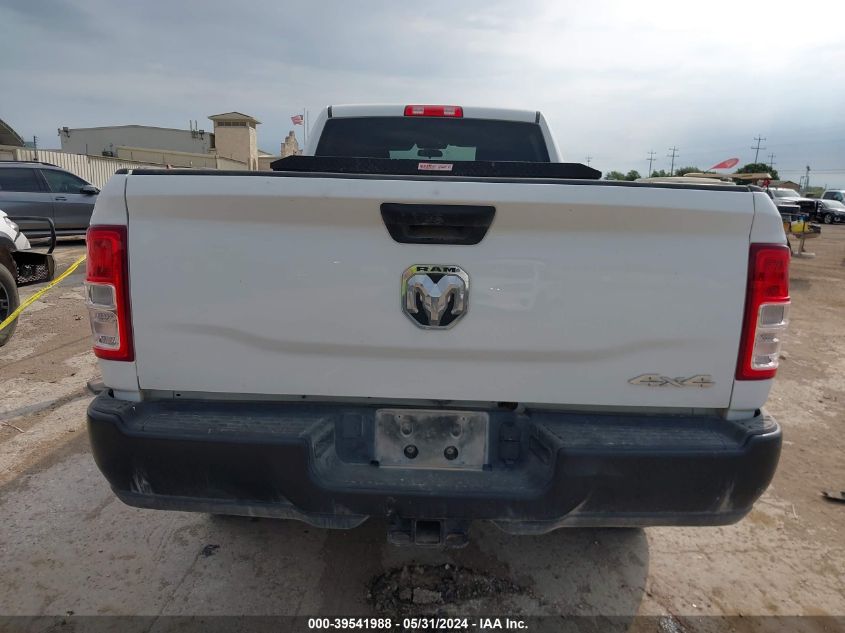 2022 Ram 2500 Tradesman 4X4 8' Box VIN: 3C6UR5HJ5NG154991 Lot: 39541988