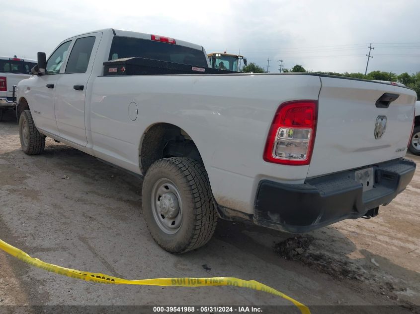 2022 Ram 2500 Tradesman 4X4 8' Box VIN: 3C6UR5HJ5NG154991 Lot: 39541988