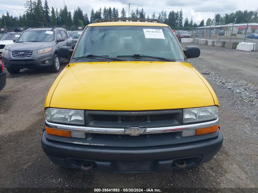 2002 Chevrolet S-10 Ls VIN: 1GCDT13W22K237546 Lot: 39541993