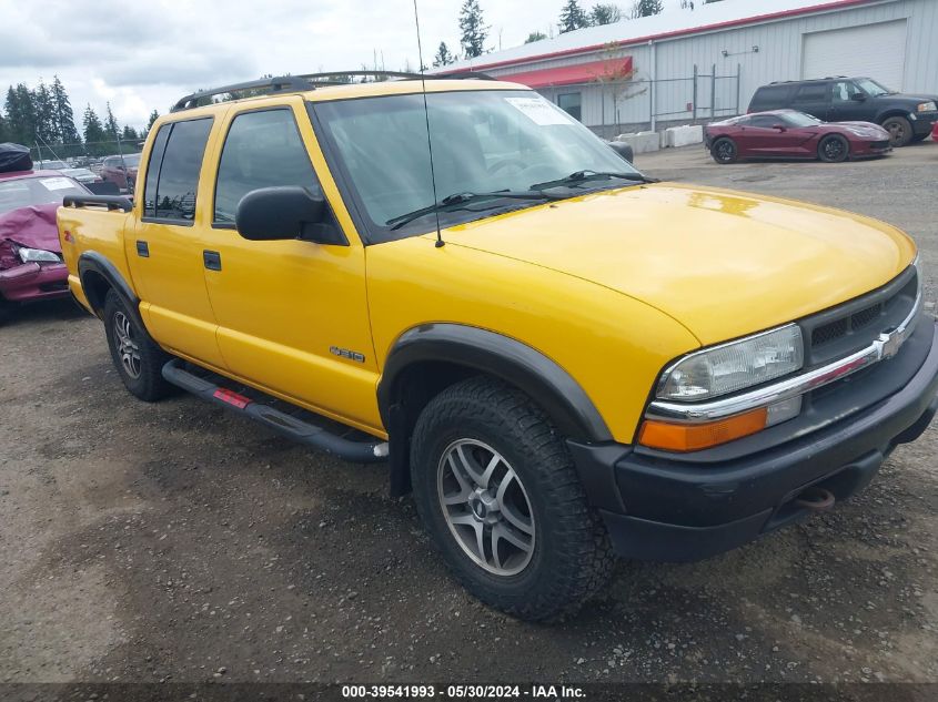 2002 Chevrolet S-10 Ls VIN: 1GCDT13W22K237546 Lot: 39541993