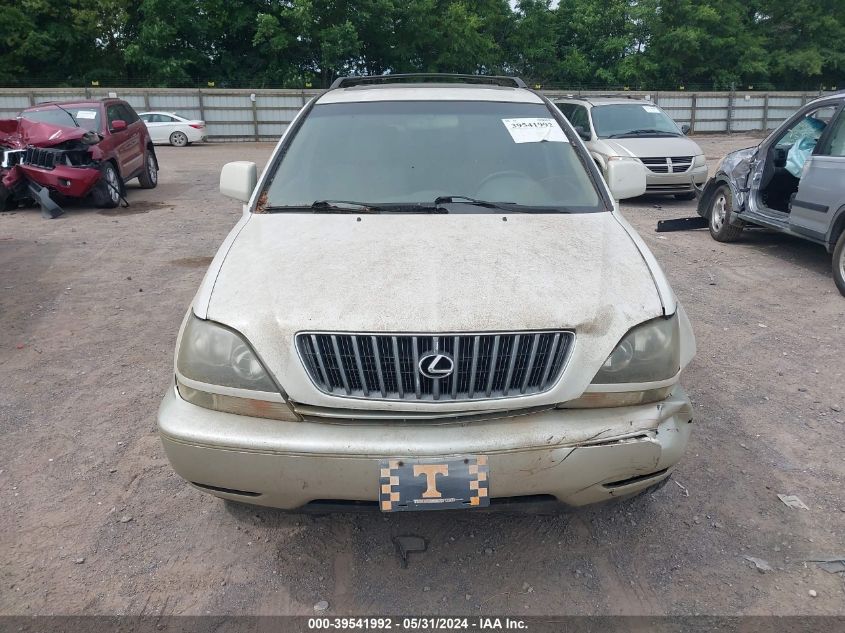 2000 Lexus Rx 300 VIN: JT6GF10U0Y0067934 Lot: 39541992