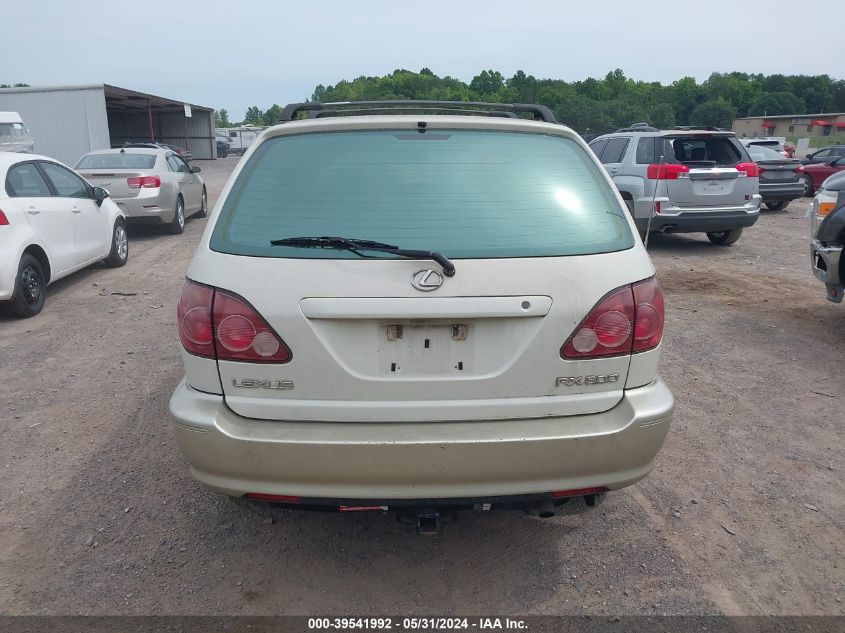 2000 Lexus Rx 300 VIN: JT6GF10U0Y0067934 Lot: 39541992