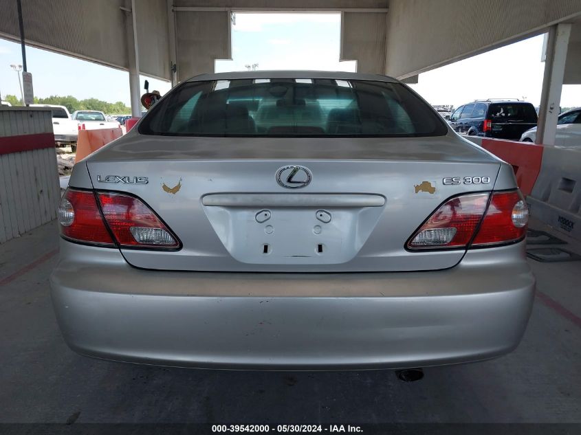 2002 Lexus Es 300 VIN: JTHBF30G320034456 Lot: 39542000