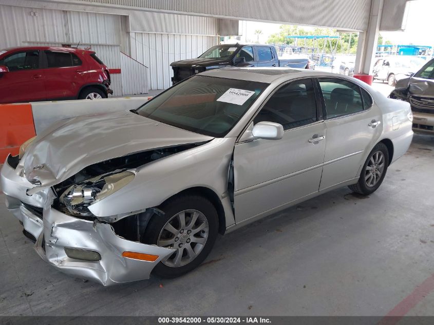 2002 Lexus Es 300 VIN: JTHBF30G320034456 Lot: 39542000