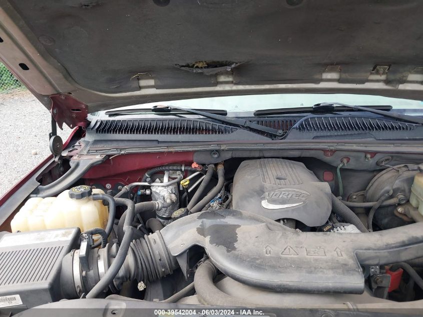 2002 Chevrolet Tahoe Lt VIN: 1GNEC13Z82J147376 Lot: 39542004