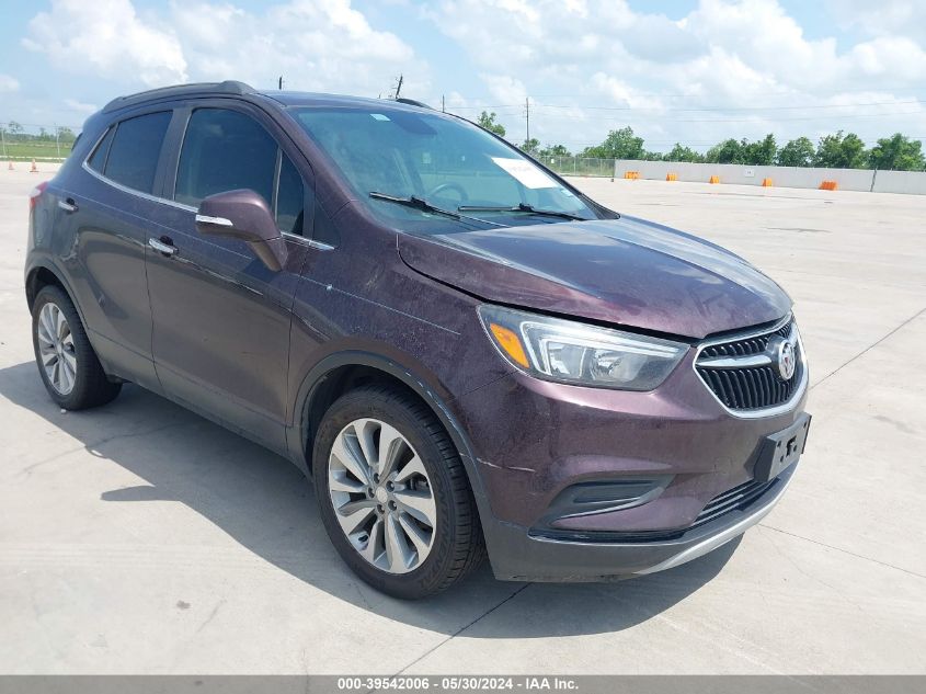 2017 Buick Encore Preferred VIN: KL4CJASB7HB242308 Lot: 39542006