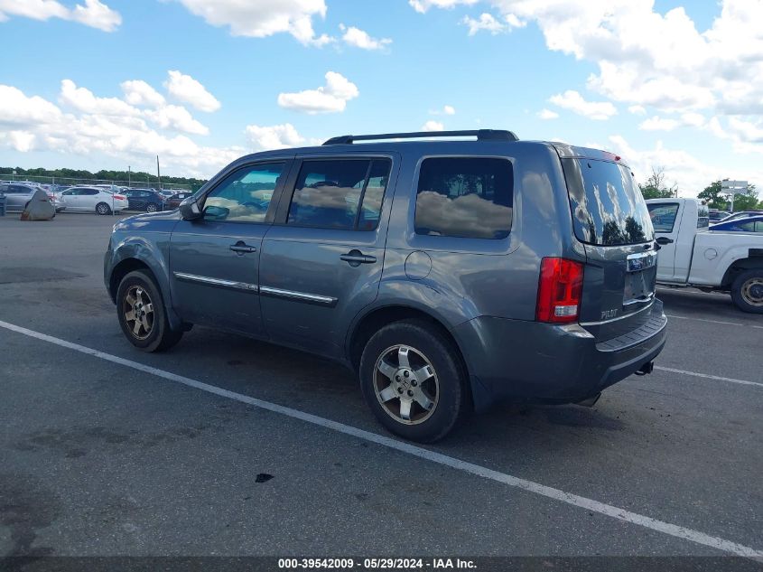 2011 Honda Pilot Touring VIN: 5FNYF4H91BB105274 Lot: 39542009