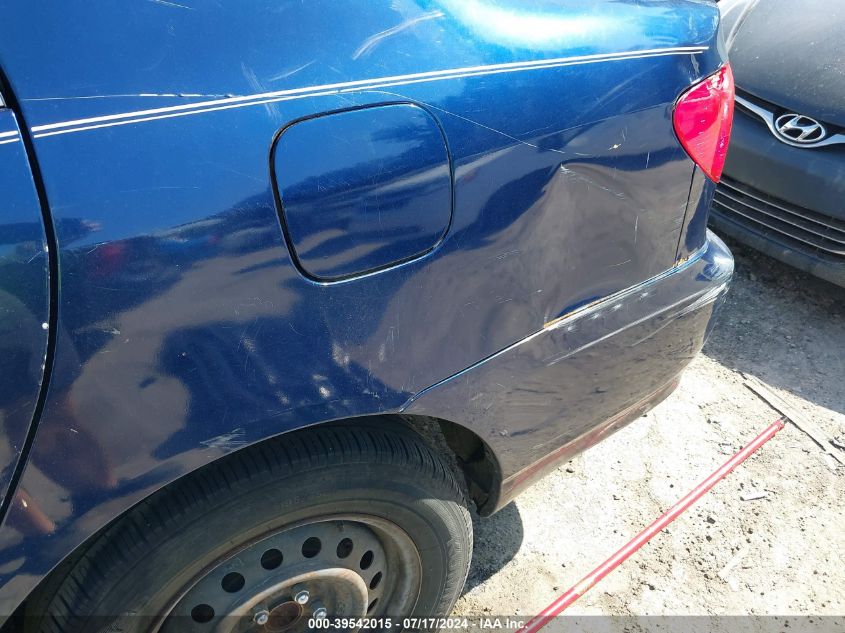 2003 Toyota Corolla Le VIN: JTDBR32E630020802 Lot: 39542015