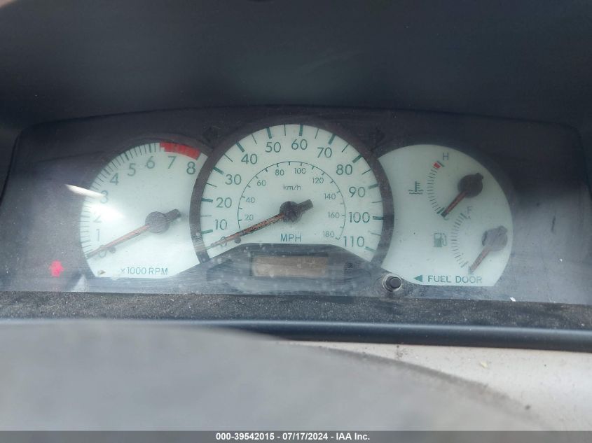 2003 Toyota Corolla Le VIN: JTDBR32E630020802 Lot: 39542015