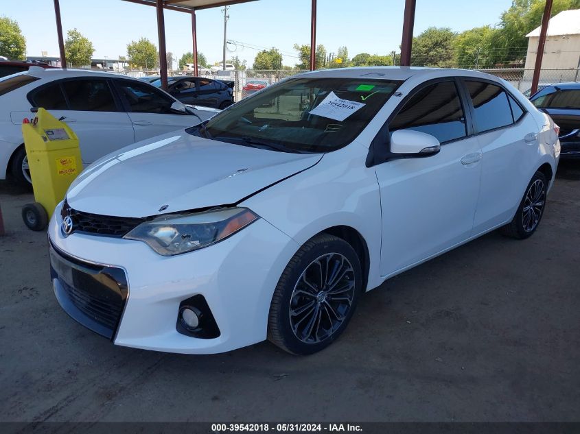 2014 TOYOTA COROLLA L/LE/LE PLS/PRM/S/S PLS - 5YFBURHE8EP056539