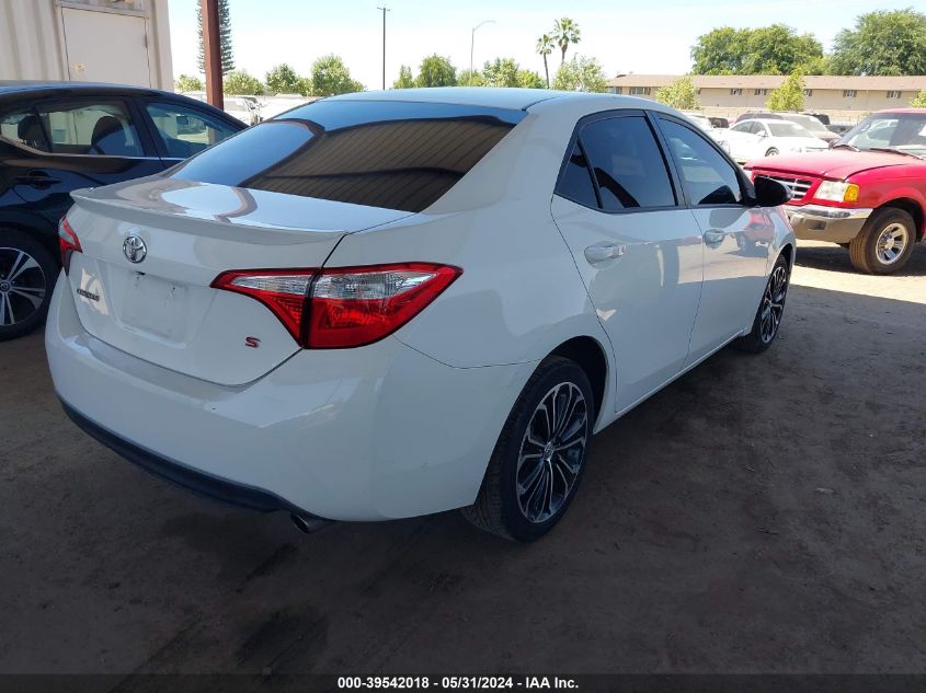 2014 Toyota Corolla L/Le/Le Pls/Prm/S/S Pls VIN: 5YFBURHE8EP056539 Lot: 39542018