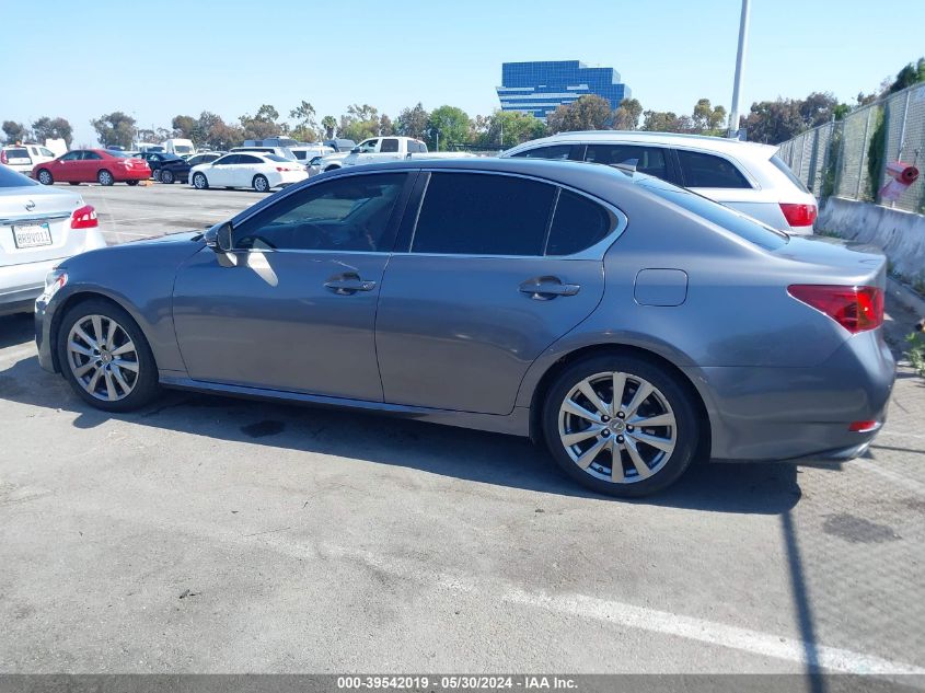 2013 Lexus Gs 350 VIN: JTHBE1BL6D5020588 Lot: 39542019