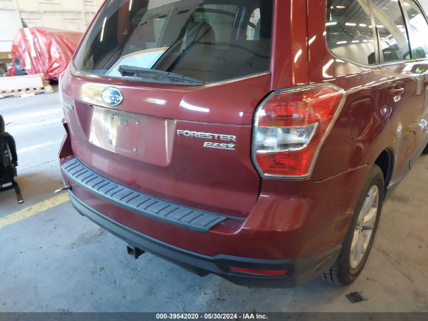 2015 Subaru Forester 2.5I Premium VIN: JF2SJADC8FH834318 Lot: 39542020