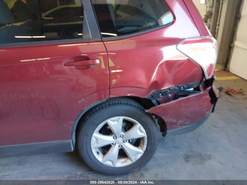 2015 Subaru Forester 2.5I Premium VIN: JF2SJADC8FH834318 Lot: 39542020