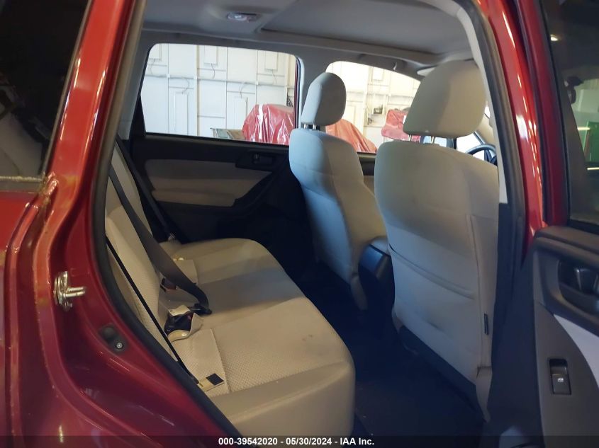 2015 Subaru Forester 2.5I Premium VIN: JF2SJADC8FH834318 Lot: 39542020