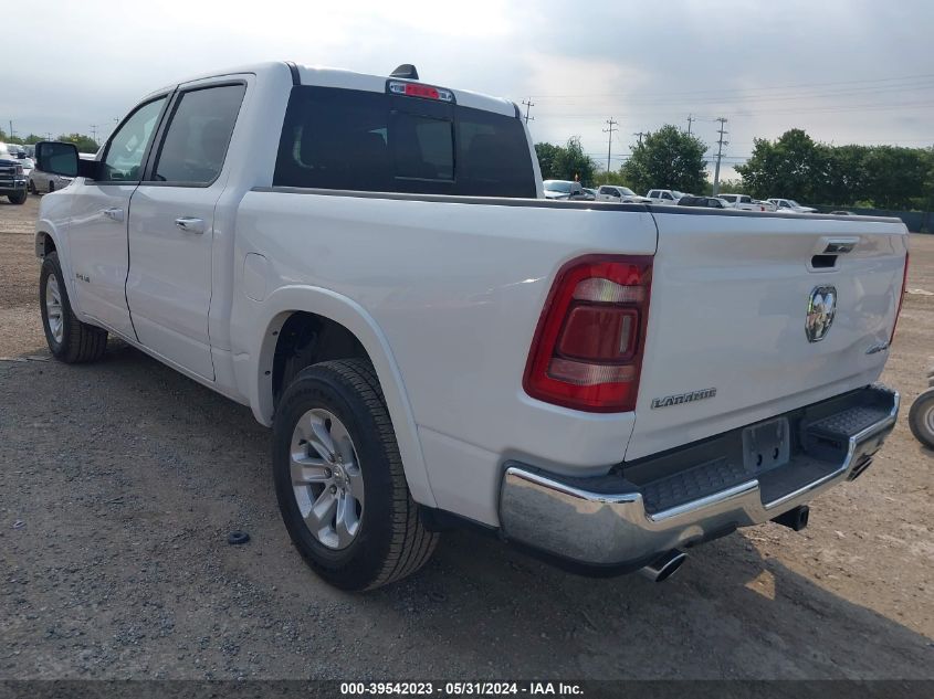 2022 Ram 1500 Laramie 4X4 5'7 Box VIN: 1C6SRFJT1NN233509 Lot: 39542023