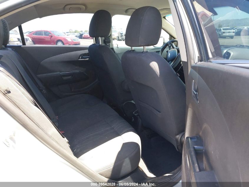 2012 Chevrolet Sonic 2Lt VIN: 1G1JC5SHXC4136203 Lot: 39542028