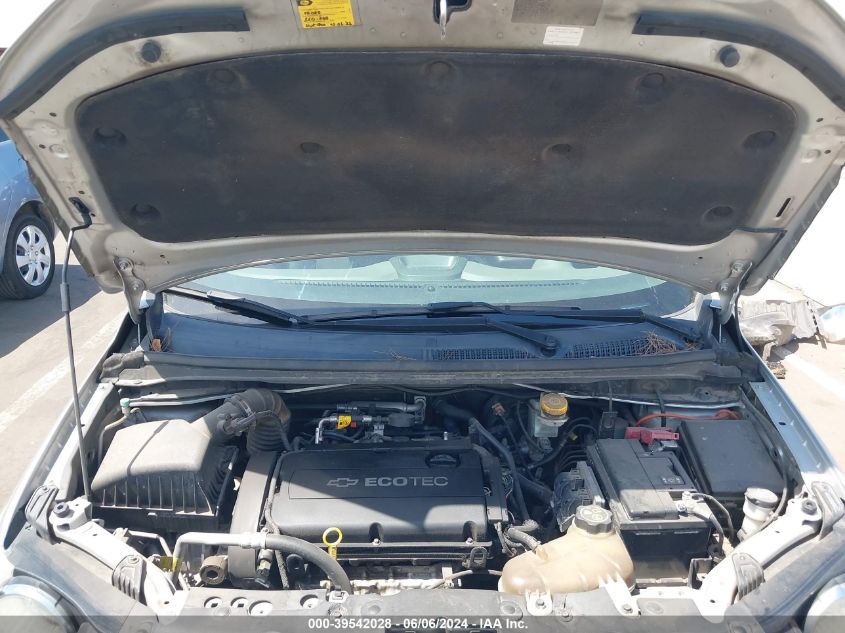 2012 Chevrolet Sonic 2Lt VIN: 1G1JC5SHXC4136203 Lot: 39542028