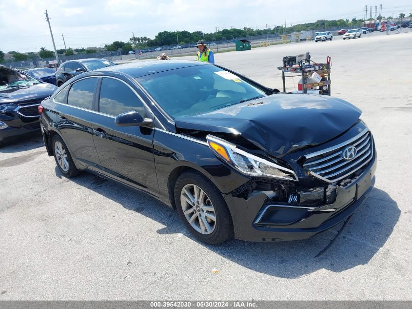 2016 Hyundai Sonata Se VIN: 5NPE24AFXGH256198 Lot: 39542030