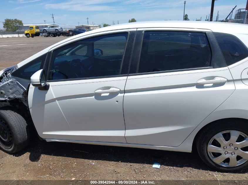 2017 Honda Fit Lx VIN: JHMGK5H58HS022848 Lot: 39542044