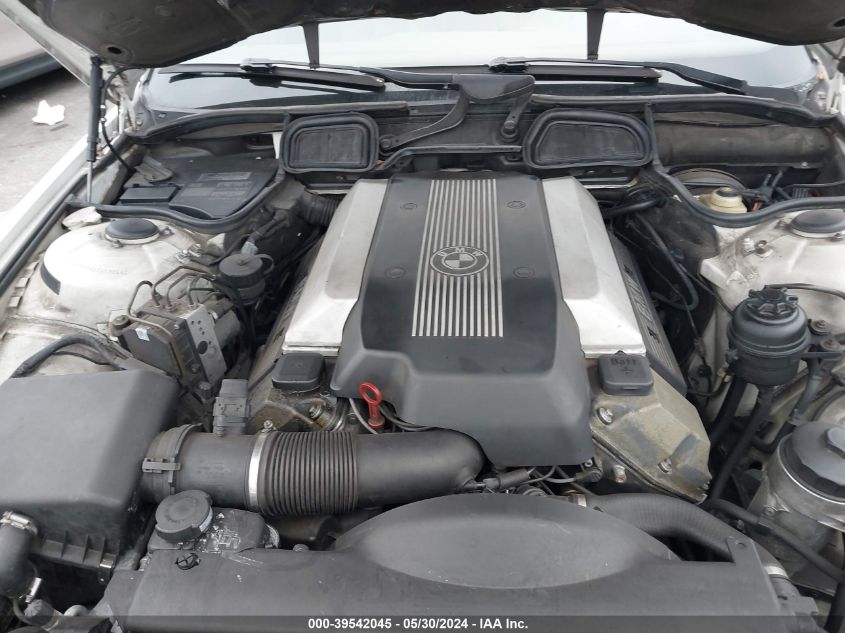 2000 BMW 740Il VIN: WBAGH8348YDP13542 Lot: 39542045