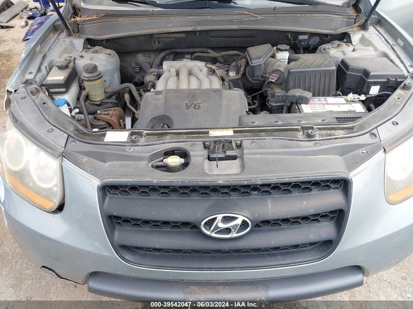 2009 Hyundai Santa Fe Gls VIN: 5NMSG13D69H298527 Lot: 39542047